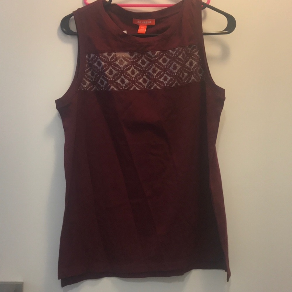 Textured tank top